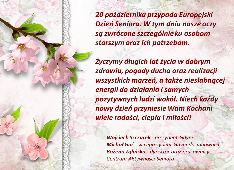 życzenia 20.10.2020