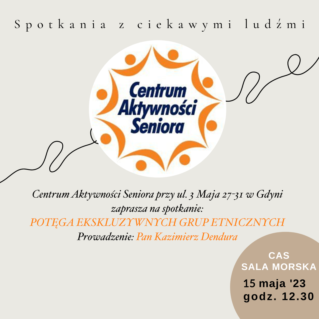 spotkania z ciekawymi ludźm 15 maj 2023