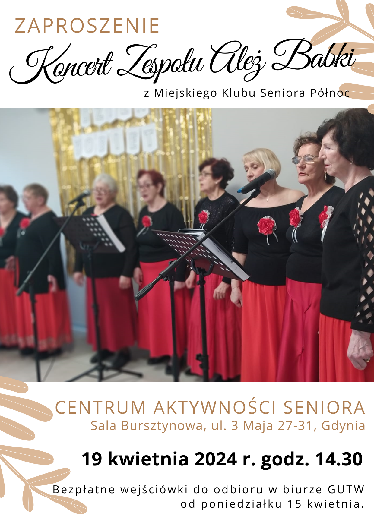 koncert ależ babki 19.04.2024