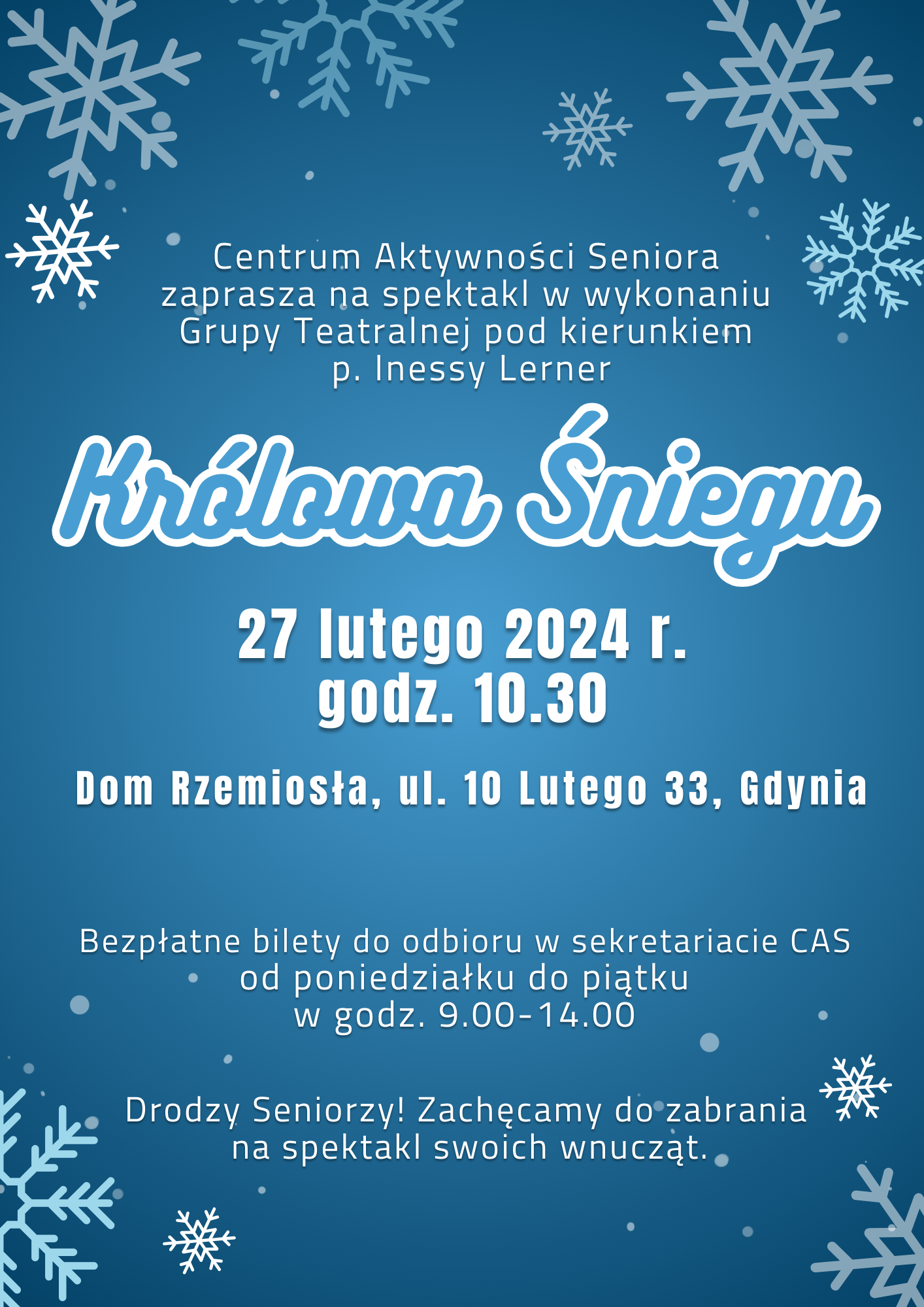królowa śniegu 10 30