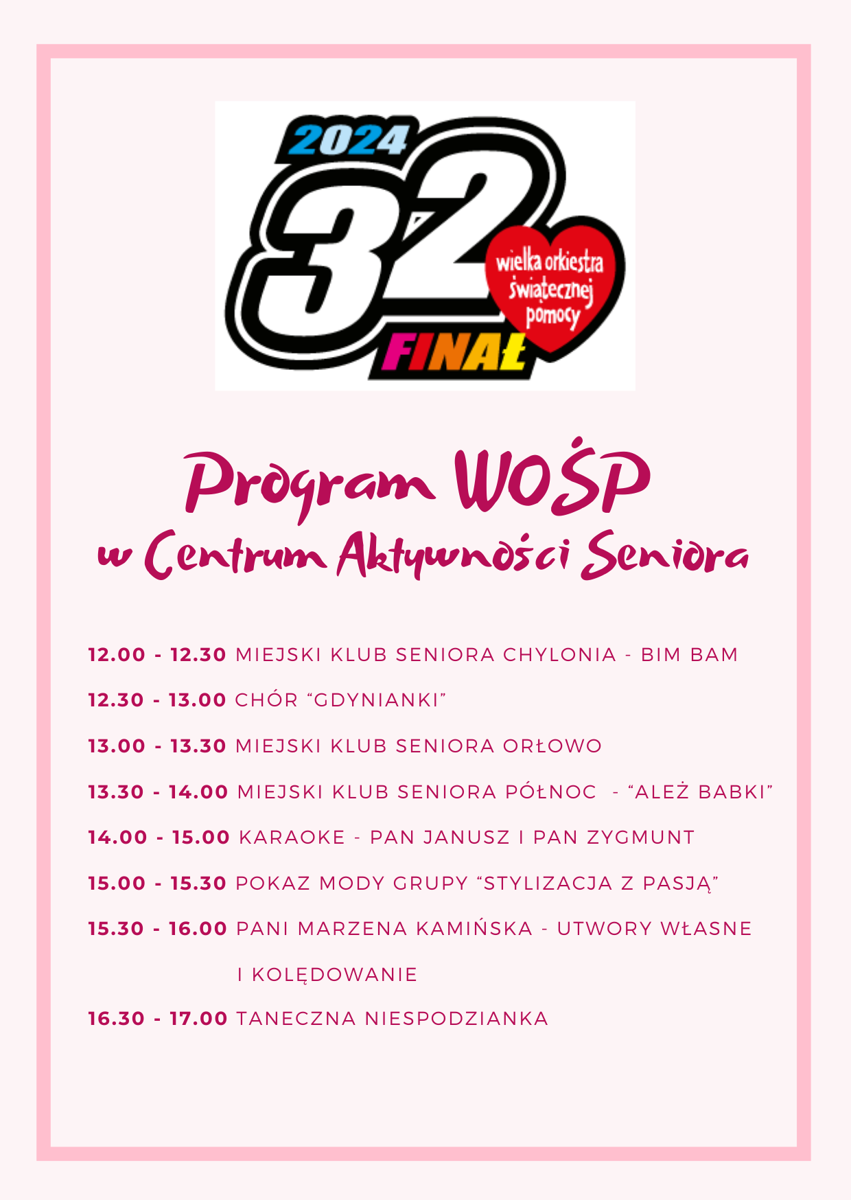 program wośp 2024