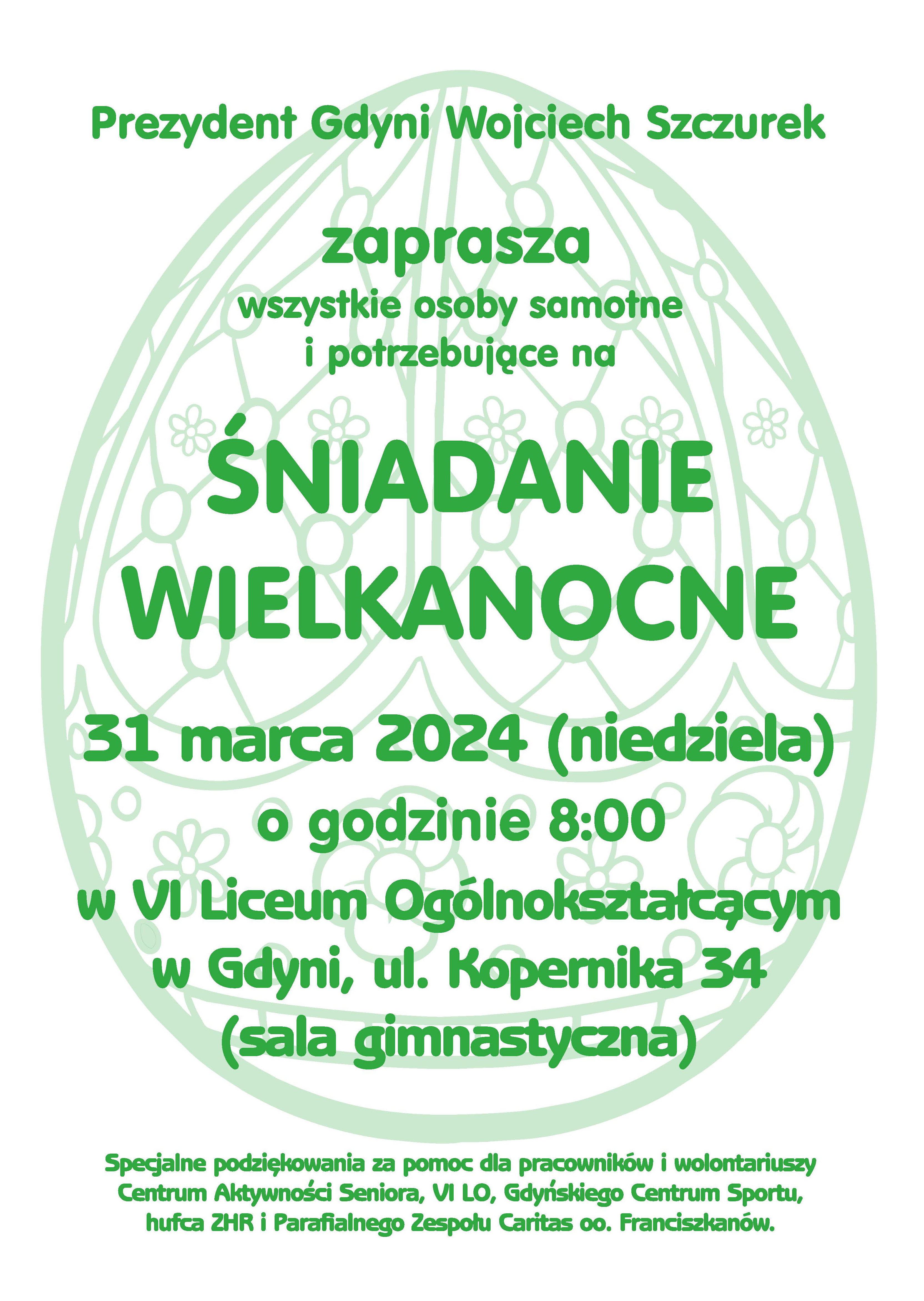 plakat wielkanoc 2024