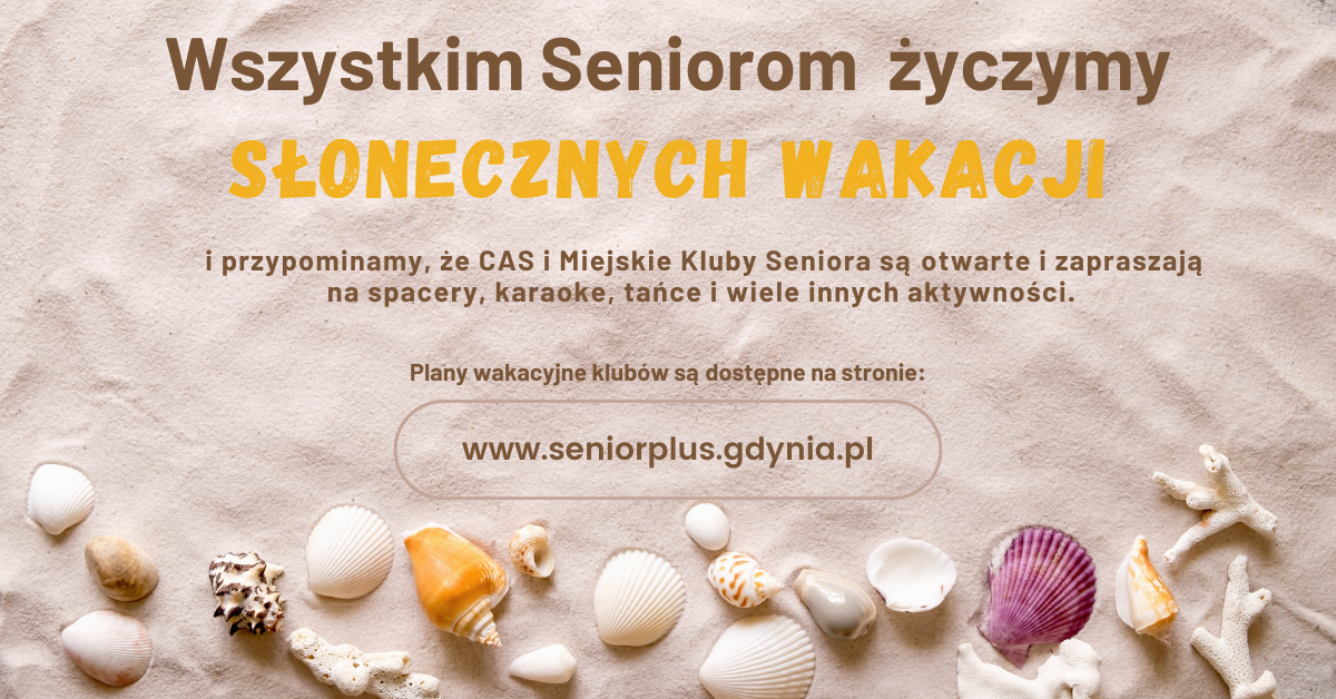 słonecznych wakacji